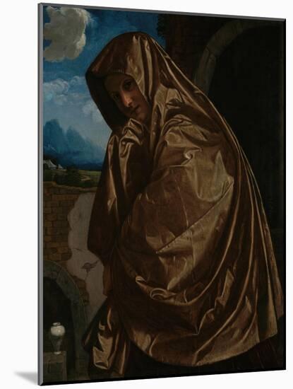 Mary Magdalene, 1530S-Giovanni Girolamo Savoldo-Mounted Giclee Print