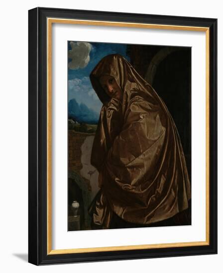 Mary Magdalene, 1530S-Giovanni Girolamo Savoldo-Framed Giclee Print