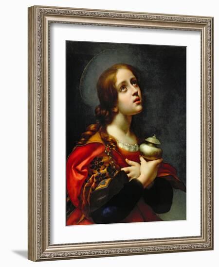 Mary Magdalene, 1660-70-Carlo Dolci-Framed Giclee Print