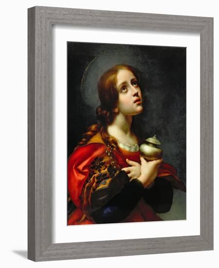 Mary Magdalene, 1660-70-Carlo Dolci-Framed Giclee Print