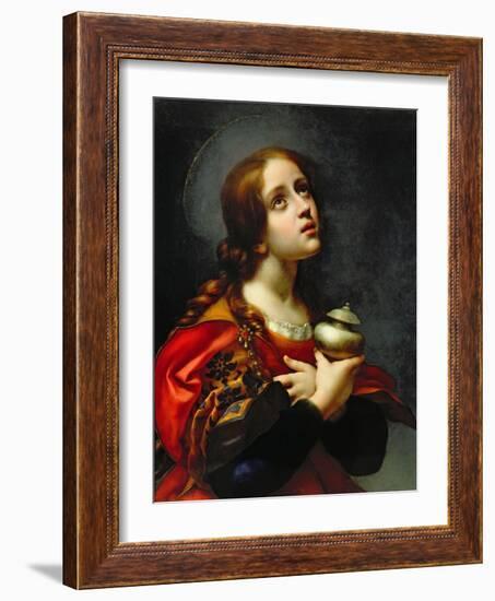 Mary Magdalene, 1660-70-Carlo Dolci-Framed Giclee Print