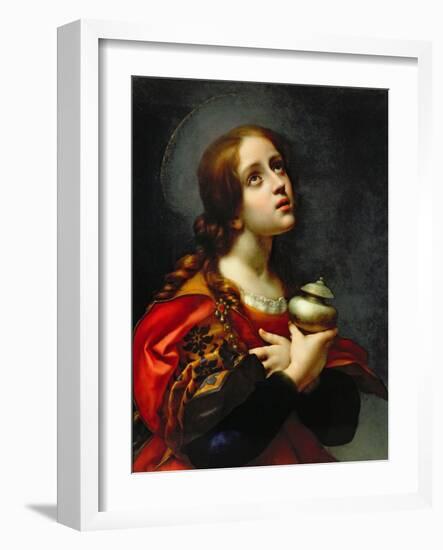 Mary Magdalene, 1660-70-Carlo Dolci-Framed Giclee Print