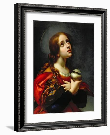 Mary Magdalene, 1660-70-Carlo Dolci-Framed Giclee Print