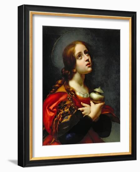 Mary Magdalene, 1660-70-Carlo Dolci-Framed Giclee Print