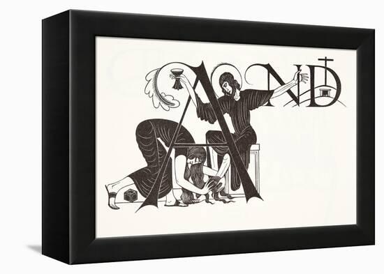 Mary Magdalene, 1931-Eric Gill-Framed Premier Image Canvas