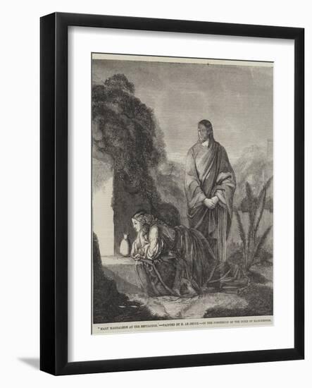 Mary Magdalene at the Sepulchre-Henry Le Jeune-Framed Giclee Print