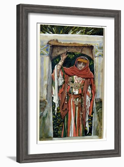 Mary Magdalene before Her Conversion, Illustration for 'The Life of Christ', C.1886-96-James Tissot-Framed Giclee Print