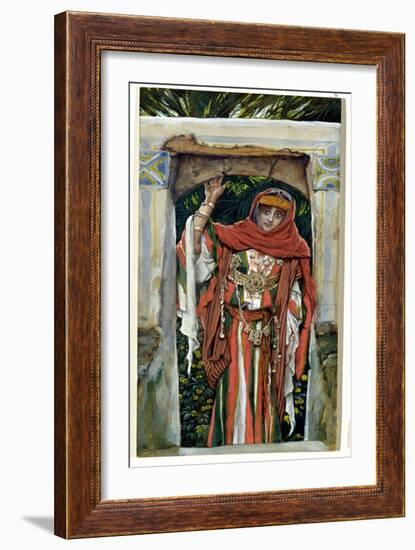 Mary Magdalene before Her Conversion, Illustration for 'The Life of Christ', C.1886-96-James Tissot-Framed Giclee Print