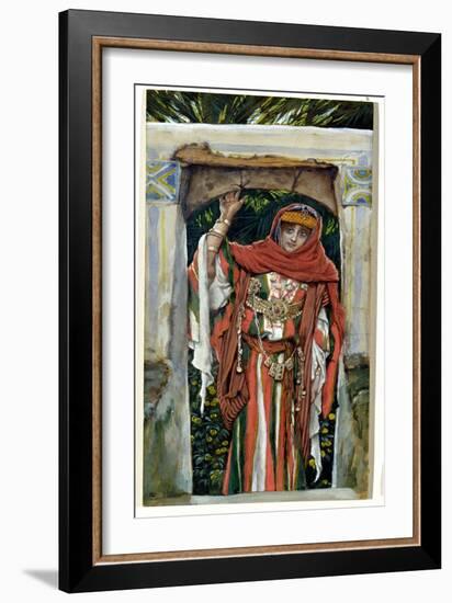 Mary Magdalene before Her Conversion, Illustration for 'The Life of Christ', C.1886-96-James Tissot-Framed Giclee Print