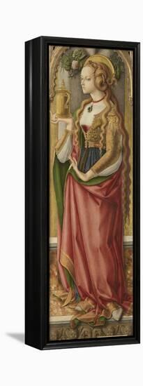 Mary Magdalene, C.1480-Carlo Crivelli-Framed Premier Image Canvas