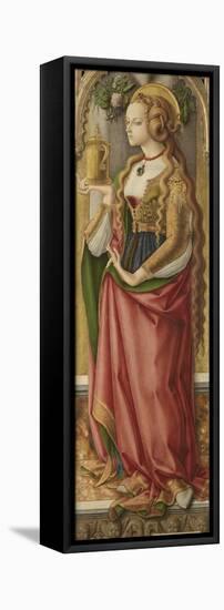 Mary Magdalene, C.1480-Carlo Crivelli-Framed Premier Image Canvas