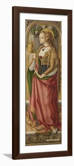 Mary Magdalene, Carlo Crivelli-Carlo Crivelli-Framed Art Print