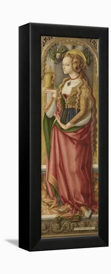 Mary Magdalene, Carlo Crivelli-Carlo Crivelli-Framed Stretched Canvas