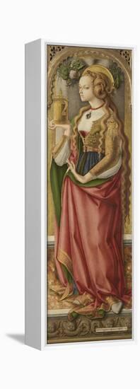 Mary Magdalene, Carlo Crivelli-Carlo Crivelli-Framed Stretched Canvas