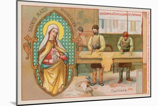 Mary Magdalene, Patron Saint of Glove Makers-null-Mounted Giclee Print