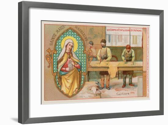 Mary Magdalene, Patron Saint of Glove Makers-null-Framed Giclee Print