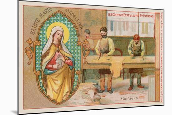 Mary Magdalene, Patron Saint of Glove Makers-null-Mounted Giclee Print