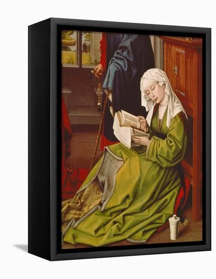 Mary Magdalene Reading, about 1435-Rogier van der Weyden-Framed Premier Image Canvas