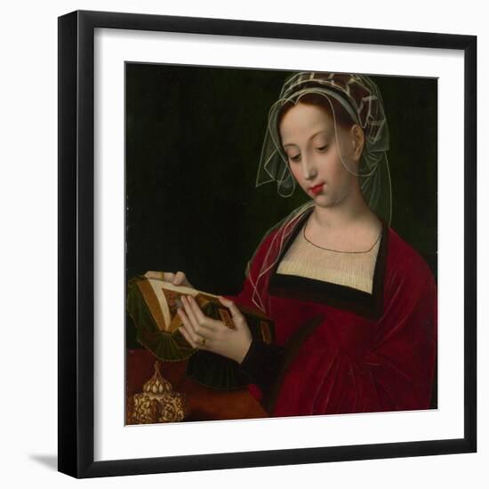 Mary Magdalene Reading, C. 1525-Ambrosius Benson-Framed Giclee Print