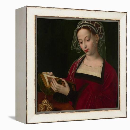 Mary Magdalene Reading, C. 1525-Ambrosius Benson-Framed Premier Image Canvas