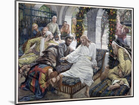 Mary Magdalene's Box of Very Precious Ointment, Illustration for 'The Life of Christ', C.1886-96-James Tissot-Mounted Giclee Print