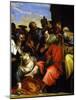 Mary Magdalene Washing Feet of Jesus Christ, Detail from the Meal at the House of Simon, C.1560-Paolo Veronese-Mounted Giclee Print