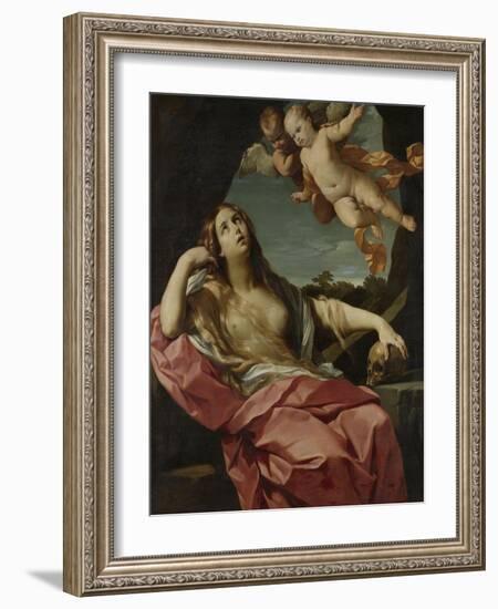 Mary Magdalene-Guido Reni-Framed Art Print