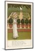 Mary Mary Quite Contrary How Does Your Garden Grow?-Kate Greenaway-Mounted Photographic Print