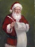 Santa With Blank Letters-Mary Miller Veazie-Giclee Print