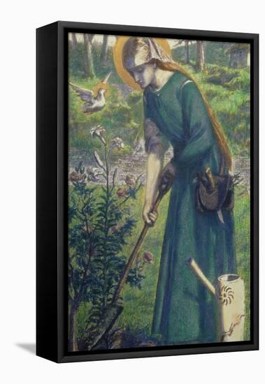 Mary Nazarene-Dante Gabriel Rossetti-Framed Premier Image Canvas