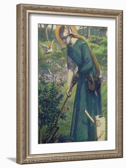 Mary Nazarene-Dante Gabriel Rossetti-Framed Giclee Print