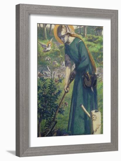 Mary Nazarene-Dante Gabriel Rossetti-Framed Giclee Print