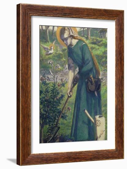 Mary Nazarene-Dante Gabriel Rossetti-Framed Giclee Print