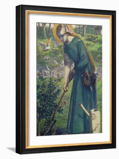 Mary Nazarene-Dante Gabriel Rossetti-Framed Giclee Print