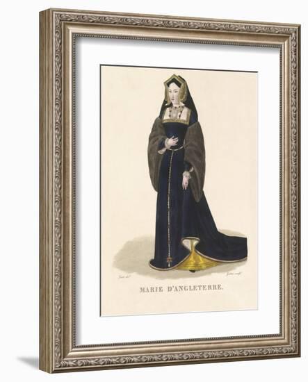 Mary of England-Louis-Marie Lante-Framed Premium Giclee Print