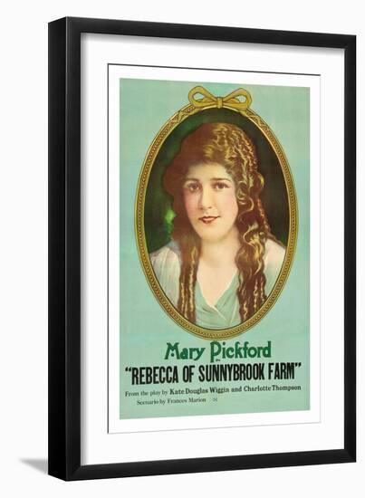 Mary of Sunnybrook Farm-null-Framed Art Print