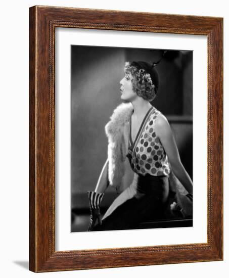 Mary Pickford. "Kiki" [1931], Directed by Sam Taylor.-null-Framed Photographic Print