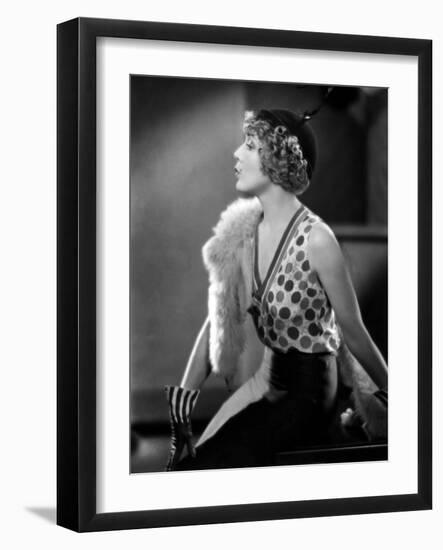 Mary Pickford. "Kiki" [1931], Directed by Sam Taylor.-null-Framed Photographic Print