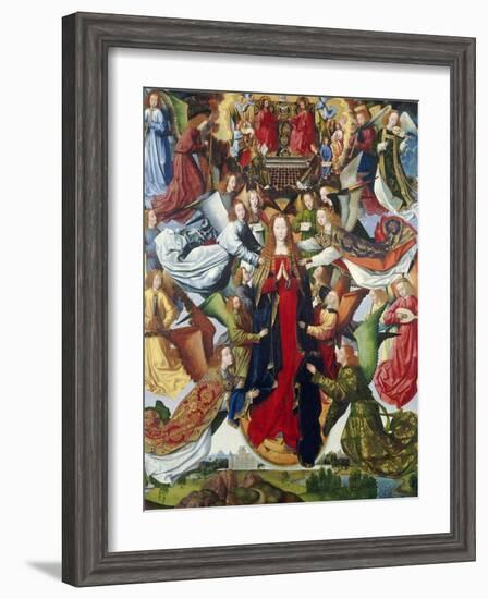 Mary, Queen of Heaven, C. 1485- 1500-Master of the Legend of St. Lucy-Framed Giclee Print