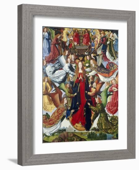 Mary, Queen of Heaven, C. 1485- 1500-Master of the Legend of St. Lucy-Framed Giclee Print