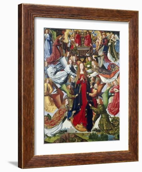 Mary, Queen of Heaven, C. 1485- 1500-Master of the Legend of St. Lucy-Framed Giclee Print