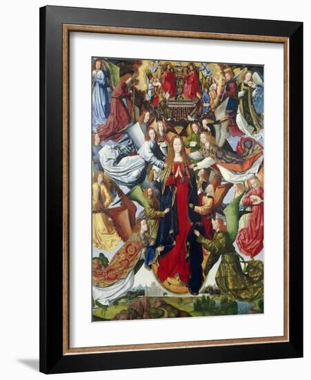 Mary, Queen of Heaven, C. 1485- 1500-Master of the Legend of St. Lucy-Framed Giclee Print