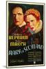 Mary, Queen of Scotland, 1936, "Mary of Scotland" Directed by John Ford-null-Mounted Giclee Print