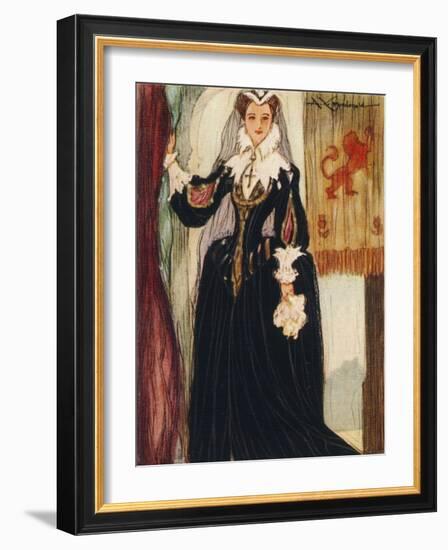 Mary, Queen of Scots, (1542-1587), 1937-Alexander K MacDonald-Framed Giclee Print