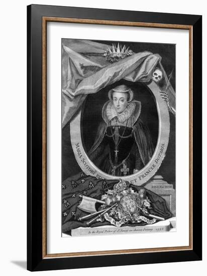 Mary, Queen of Scots, (173)-George Vertue-Framed Giclee Print