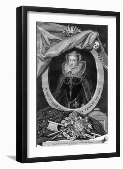 Mary, Queen of Scots, (173)-George Vertue-Framed Giclee Print