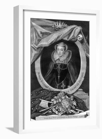 Mary, Queen of Scots, (173)-George Vertue-Framed Giclee Print