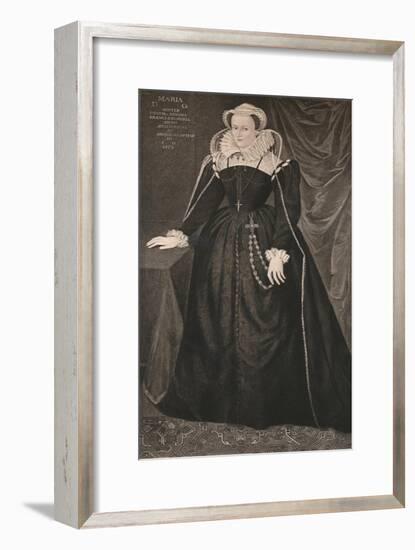 'Mary, Queen of Scots', c16th century, (1904)-Unknown-Framed Giclee Print