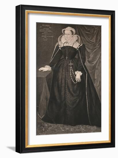 'Mary, Queen of Scots', c16th century, (1904)-Unknown-Framed Giclee Print