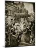 Mary Queen of Scots Enters Edinburgh, 1561-William Hole-Mounted Giclee Print